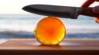 Cutting Glass Fruits